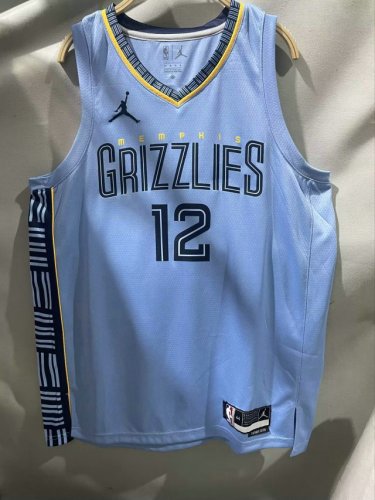 NBA 12 Morant Memphis Grizzlies Statement Edition Maillot 2022-23